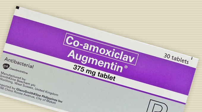 Augmentin (amoxicillin/clavulanate potassium) tablets