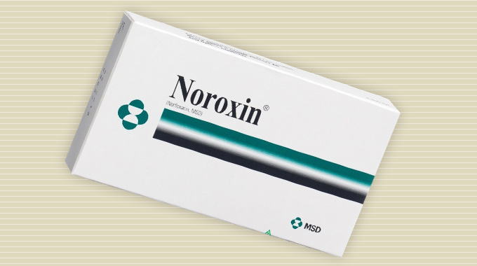 Noroxin (norfloxacin) tablets