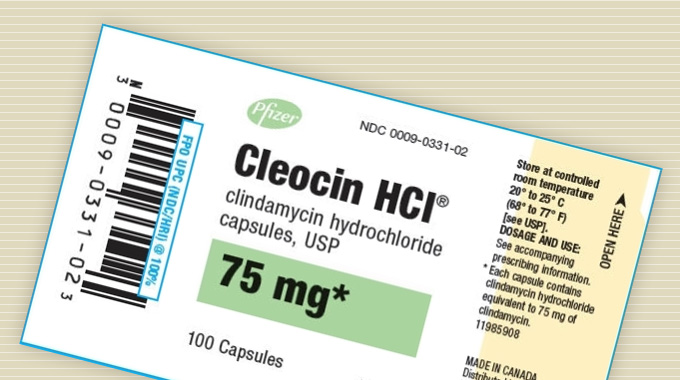 Cleocin (clindamycin) capsules