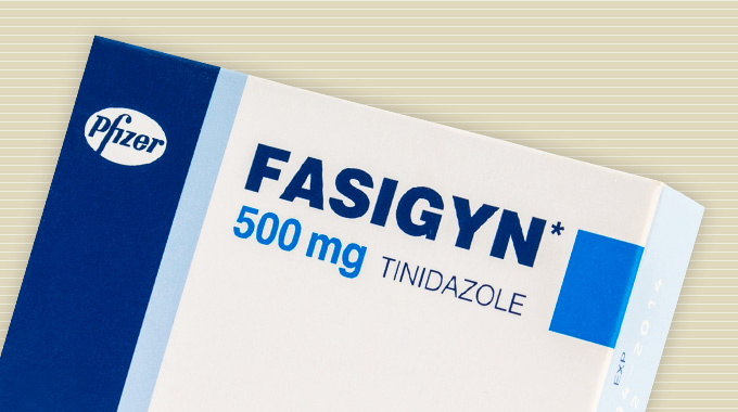 Fasigyn (tinidazole) tablets