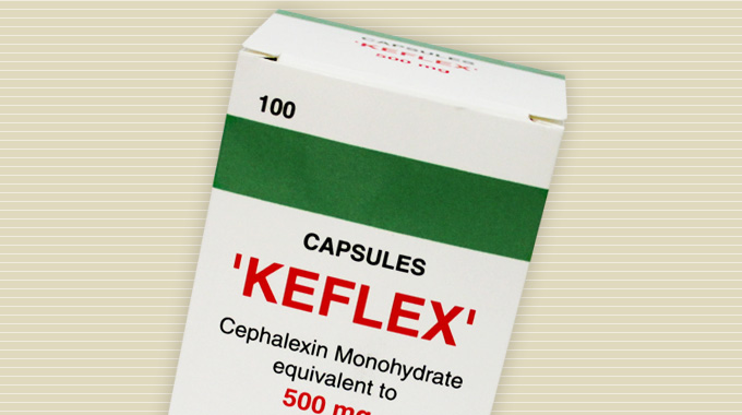 Keflex (cephalexin) capsules