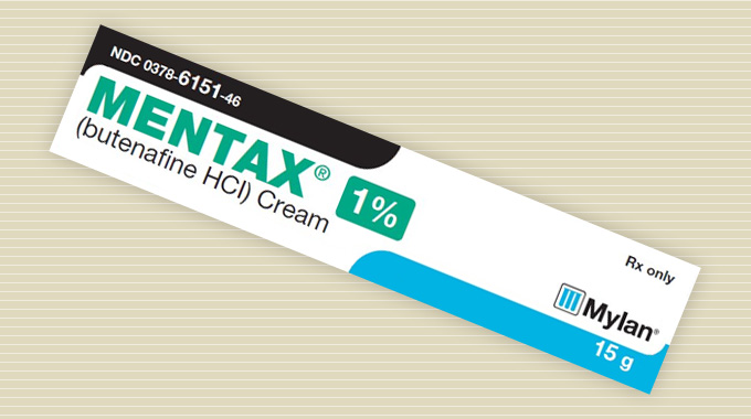 Mentax (butenafine) cream