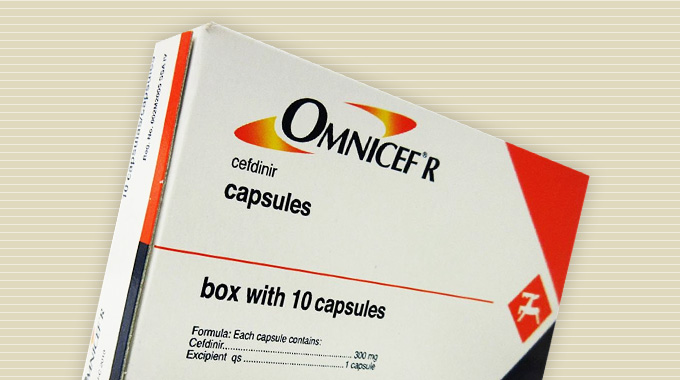 Omnicef (cefdinir) capsules