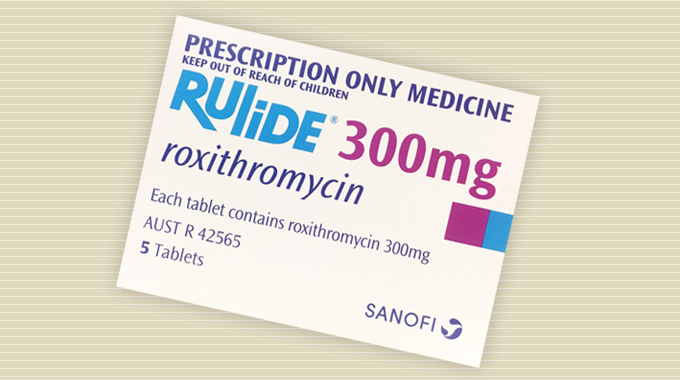 Rulide (roxithromycin) tablets