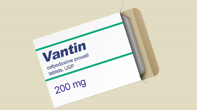 Vantin (cefpodoxime) tablets