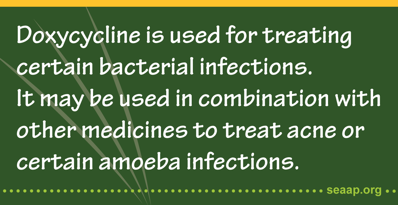 Doxycycline is a tetracycline antibiotic